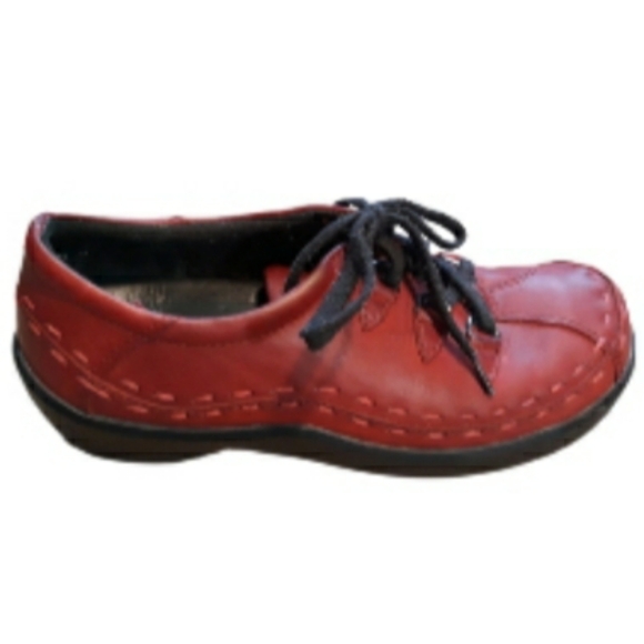 Ziera Allsorts Hiking Inspired Lace Up Shoes - Rogue Red EU 38.5 M / US 8 - Picture 2 of 16